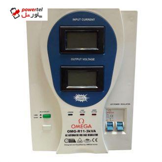 استابلایزر ترانسی رله ای امگا مدل OMG-R11-3K ظرفیت 3KVA