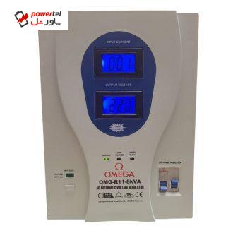 استابلایزر ترانسی رله ای امگا مدل OMG-R11-8K ظرفیت 8KVA