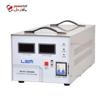 استابلایزر لم مدل SVC-5000 ظرفیت 5000VA استابلایزر لم مدل SVC-5000 ظرفیت 5000VA