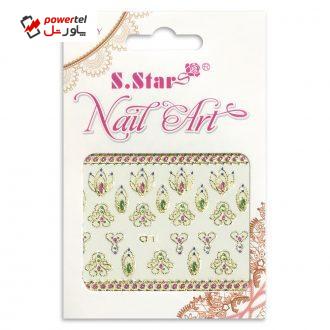 استیکر طراحی ناخن اس.استار کد 01 استیکر طراحی ناخن اس.استار کد 01