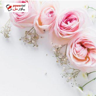 استیکر کاشی طرح pink flower بسته 10 عددی استیکر کاشی طرح pink flower بسته 10 عددی