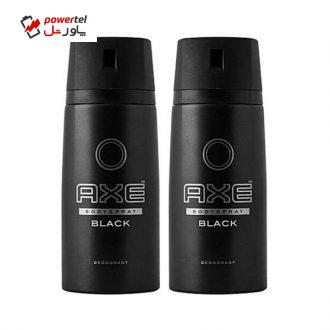 اسپری اکس مدل black حجم 150 میلی لیتر بسته 2 عددی