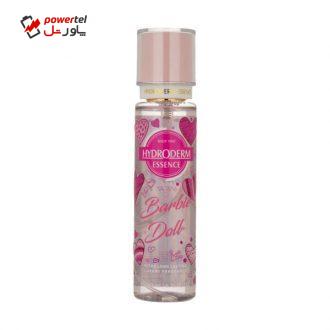 اسپری بدن زنانه هیدرودرم مدل Barbie daoll حجم 200 میلی لیتر اسپری بدن زنانه هیدرودرم مدل Barbie daoll حجم 200 میلی لیتر