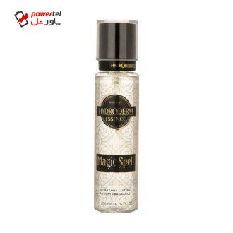 اسپری بدن زنانه هیدرودرم مدل Magic Spell حجم 200 میلی لیتر اسپری بدن زنانه هیدرودرم مدل Magic Spell حجم 200 میلی لیتر