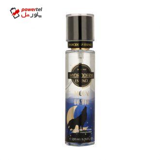 اسپری بدن زنانه هیدرودرم مدل Moon Desire حجم 200 میلی لیتر اسپری بدن زنانه هیدرودرم مدل Moon Desire حجم 200 میلی لیتر