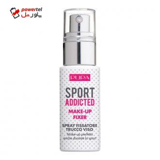 اسپری تثبیت کننده آرایش پوپا مدل Sport addicted حجم 30 میلی لیتر اسپری تثبیت کننده آرایش پوپا مدل Sport addicted حجم 30 میلی لیتر