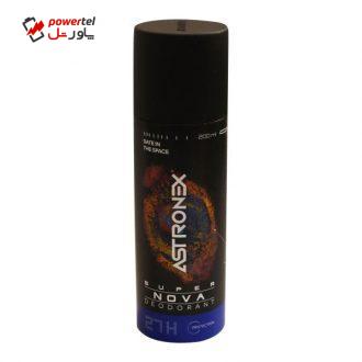 اسپری خوشبو کننده بدن استرونکس مدل SUPER NOVA حجم 200 میلی لیتر اسپری خوشبو کننده بدن استرونکس مدل SUPER NOVA حجم 200 میلی لیتر