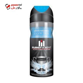 اسپری خوشبو کننده بدن مردانه پلی هات مومنت مدل PACO RABANNE INVICTUS حجم 200 میلی لیتر اسپری خوشبو کننده بدن مردانه پلی هات مومنت مدل PACO RABANNE INVICTUS حجم 200 میلی لیتر