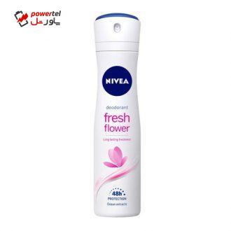 اسپری ضد تعریق زنانه نیوآ مدل Fresh Flower حجم 150 میلی لیتر اسپری ضد تعریق زنانه نیوآ مدل Fresh Flower حجم 150 میلی لیتر