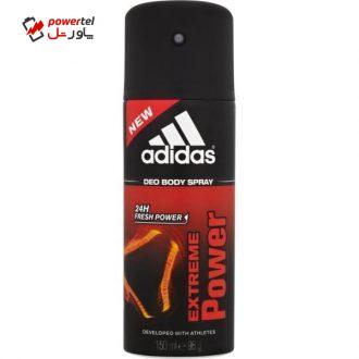 اسپری مردانه آدیداس مدل Extreme Power حجم 150 میلی لیتر اسپری مردانه آدیداس مدل Extreme Power حجم 150 میلی لیتر