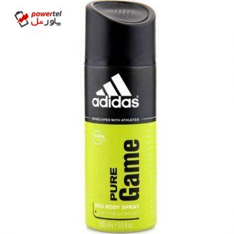 اسپری مردانه آدیداس مدل Pure Game حجم 150 میلی لیتر اسپری مردانه آدیداس مدل Pure Game حجم 150 میلی لیتر