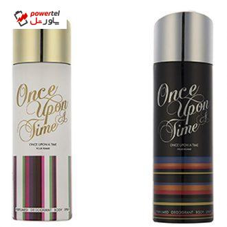 اسپری مردانه امپر پرایو مدل Once Upon A Time واسپری زنانه امپر پرایو مدل Once Upon A Timeحجم 175 میلی لیتر