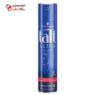اسپری نگهدارنده حالت مو تافت مدل Ultra Hair Lacquer حجم 250 میلی لیتر