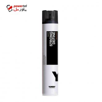 اسپری نگه دارنده مو یانسی مدل Strong Define حجم 500 میلی لیتر