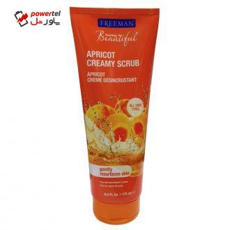 اسکراب لایه بردار پوست فریمن مدل apricot حجم 175 میلی لیتر