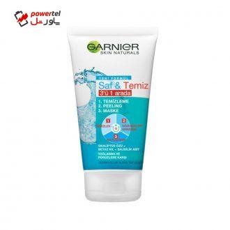 اسکراب لایه بردار پوست گارنیه مدل skin naturals 3in1 حجم 150 میلی لیتر اسکراب لایه بردار پوست گارنیه مدل skin naturals 3in1 حجم 150 میلی لیتر