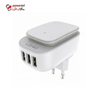 الدینیو کلگی شارژر  و چراغ خواب A3305  همراه با کابل آیفون
