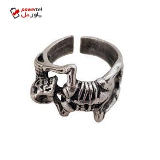 انگشتر طرح اسکلت کد a86