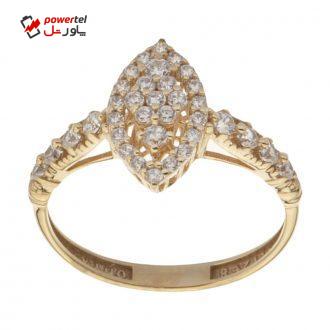 انگشتر طلا 18 عیار زنانه مایا ماهک مدل MR0431