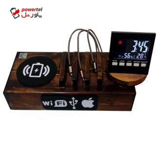 ایستگاه شارژ بی سیم موبایل مدل Per01