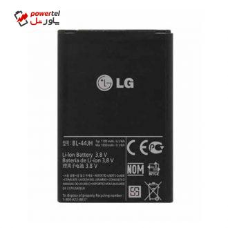 باتری موبایل مدل BL-44jh ظرفیت 1700 میلی آمپر ساعت مناسب برای گوشی موبایل ال جی optimus l7 باتری موبایل مدل BL-44jh ظرفیت 1700 میلی آمپر ساعت مناسب برای گوشی موبایل ال جی optimus l7