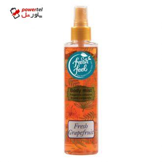 بادی اسپلش زنانه فرش فیل مدل Fresh Grapefruit حجم 200 میلی لیتر