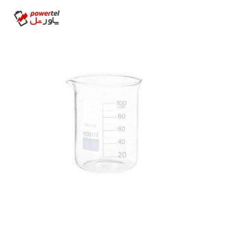 بشر آزمایشگاه مدل beaker ظرفیت 100 میلی لیتر بشر آزمایشگاه مدل beaker ظرفیت 100 میلی لیتر