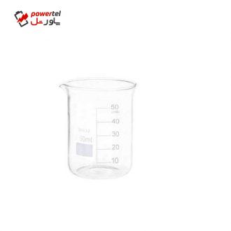 بشر آزمایشگاه مدل beaker ظرفیت 50 میلی لیتر بشر آزمایشگاه مدل beaker ظرفیت 50 میلی لیتر