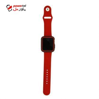 بند سومگ مدل Fashion به همراه کاور سیلیکونی مناسب برای اپل واچ 42 میلیمتری
