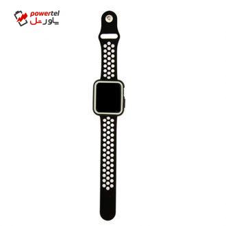 بند سومگ مدل Fashion Dote به همراه کاور سیلیکونی مناسب برای اپل واچ 42 میلیمتری بند سومگ مدل Fashion Dote به همراه کاور سیلیکونی مناسب برای اپل واچ 42 میلیمتری
