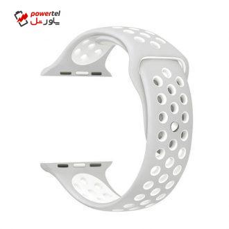 بند سیلیکونی اولوکی طرح نایکی مناسب برای اپل واچ 38 میلیمتری