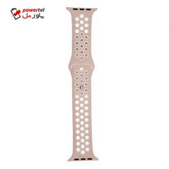 بند سیلیکونی طرح ورزشی مناسب برای اپل واچ 38 میلی متری بند سیلیکونی طرح ورزشی مناسب برای اپل واچ 38 میلی متری