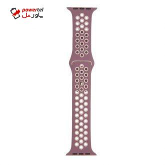 بند سیلیکونی طرح ورزشی مناسب برای اپل واچ 42 میلی متری بند سیلیکونی طرح ورزشی مناسب برای اپل واچ 42 میلی متری