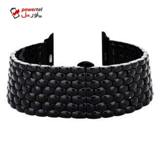 بند فلزی مدل Snake Skin مناسب برای اپل واچ 42 میلی متری بند فلزی مدل Snake Skin مناسب برای اپل واچ 42 میلی متری