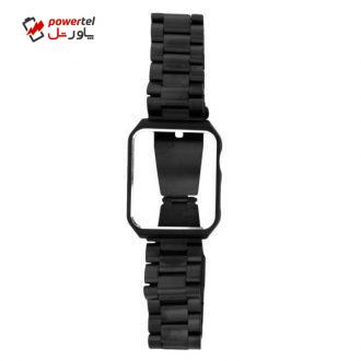 بند فلزی مدل Strap-2 به همراه کاور محافظ مناسب برای اپل واچ 42 میلی متری