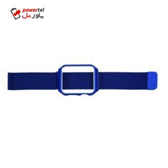 بند فلزی میلانیز مدل BW-HT17 مناسب برای ساعت هوشمند اپل 42 میلی متری