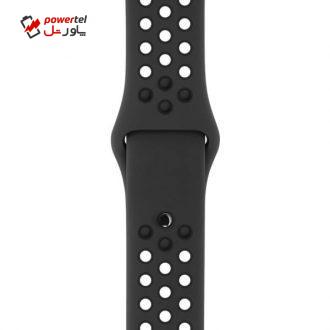 بند لاستیکی اپل مدل Nike Sport Band S/M M/L مناسب برای اپل واچ 42 میلی متری بند لاستیکی اپل مدل Nike Sport Band S/M M/L مناسب برای اپل واچ 42 میلی متری