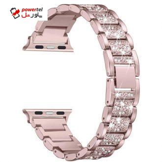بند مدل CR-09 مناسب برای اپل واچ 42/44 میلیمتری