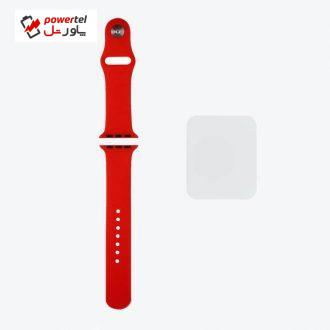 بند مدل SSLN مناسب برای اپل واچ 40 میلی متری به همراه محافظ صفحه نمایش