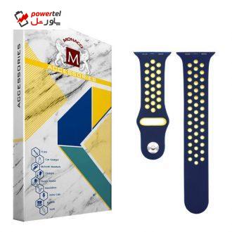 بند موناکو مدل Rainbow 09 مناسب برای اپل واچ 42/44 میلی متری بند موناکو مدل Rainbow 09 مناسب برای اپل واچ 42/44 میلی متری