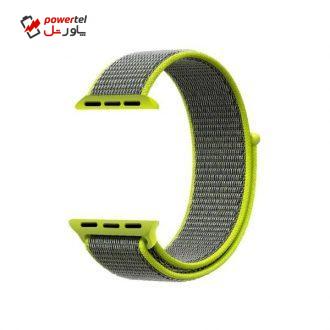 بند نایلونی مدل Sport loop مناسب برای اپل واچ 42 میلی متری