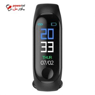بند هوشمند مدل Health Bracelet New M3 به همراه سه عدد بند