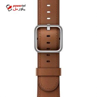 بند چرمی اپل مدل Classic Buckle مناسب برای اپل واچ 42 میلی متری بند چرمی اپل مدل Classic Buckle مناسب برای اپل واچ 42 میلی متری