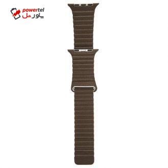 بند چرمی مدل Leather Loop مناسب برای اپل واچ 42 میلی متری