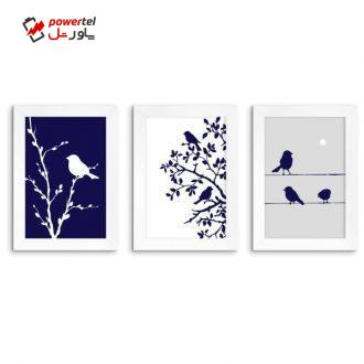 تابلو دیواری 3 تکه آرتی فریم کد F030W23 تابلو دیواری 3 تکه آرتی فریم کد F030W23
