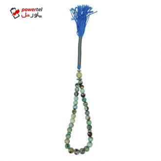 تسبیح فیروزه نیشابوری کد TG6421 تسبیح فیروزه نیشابوری کد TG6421