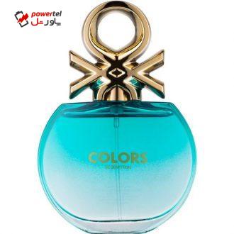 تستر ادو تویلت زنانه بنتون مدل Colors de Benetton Blue حجم 80 میلی لیتر