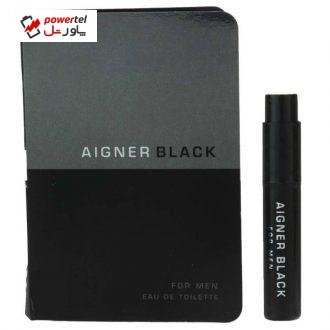 تستر ادو تویلت مردانه اگنر مدل Black حجم 1.2ml