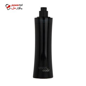 تستر ادو تویلت مردانه جورجیو آرمانی مدل Armani Code حجم 125 میلی لیتر تستر ادو تویلت مردانه جورجیو آرمانی مدل Armani Code حجم 125 میلی لیتر