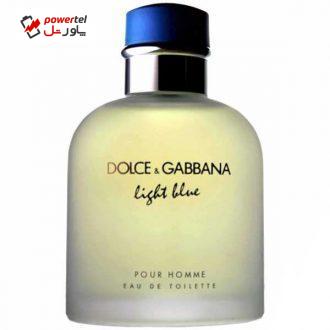 تستر ادو تویلت مردانه دولچه اند گابانا Light Blue Pour Homme حجم 125ml